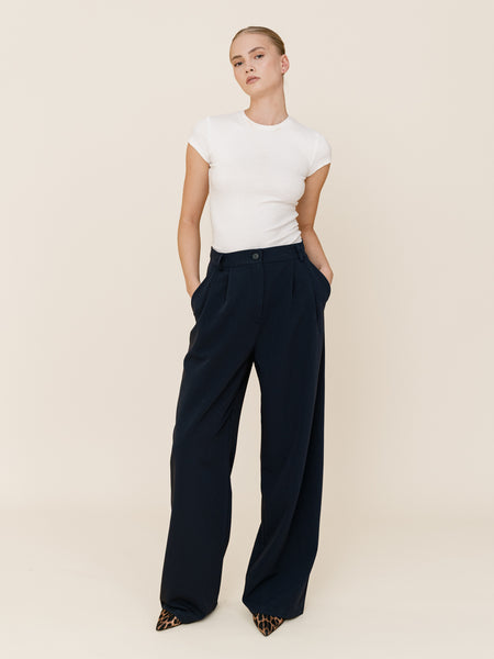 LESIA PANTS | DARK BLUE