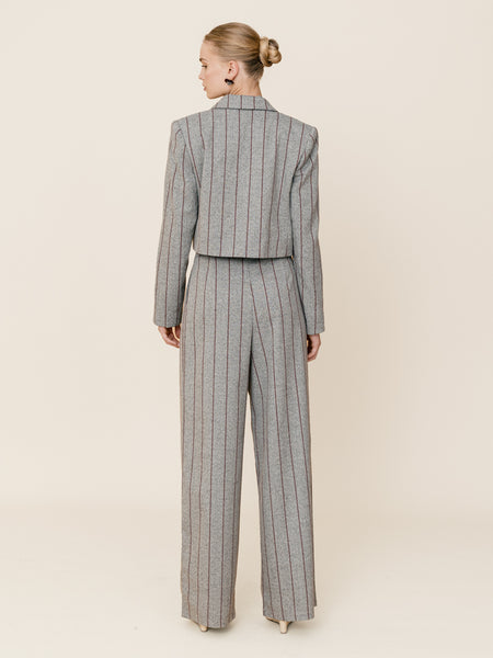 LESIA PANTS | MULTI GREY