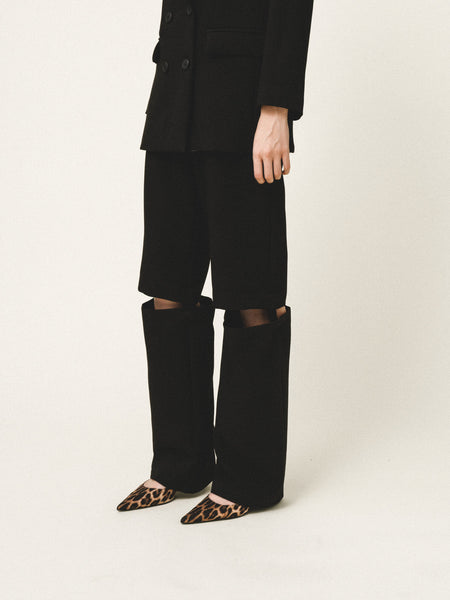 ROSE CUT-OUT PANTS