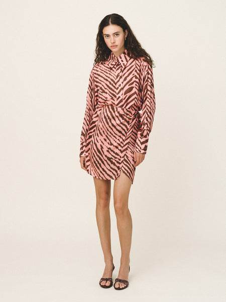 ERIS SHIRT | MULTI BROWN