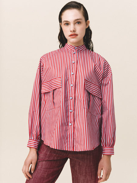 RILEY SHIRT | RED