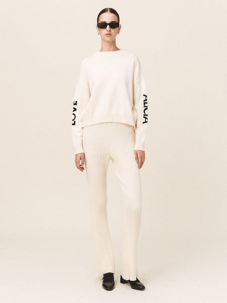 BOMA KNIT SWEATER | OFFWHITE