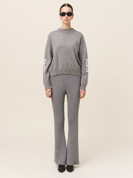 BOMA KNIT SWEATER | GREY