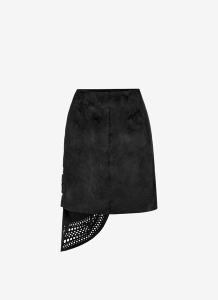 GABY TIE FRONT SKIRT