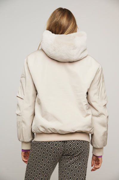 RUBIA REVERSIBLE JACKET | BIRCH