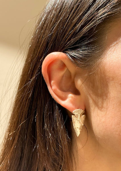 SEPIA SMALL EARRINGS | GOLD PLATED