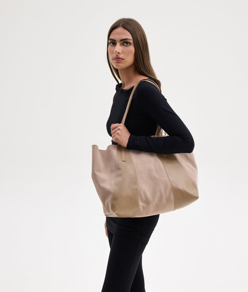 ALYSSA TOTE BAG | BEIGE