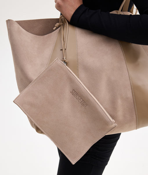 ALYSSA TOTE BAG | BEIGE