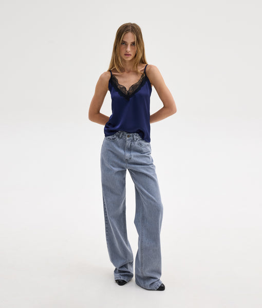 CINDY TOP | NAVY BLUE