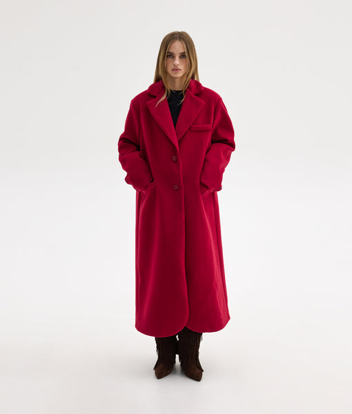 KATHIE COAT | RED