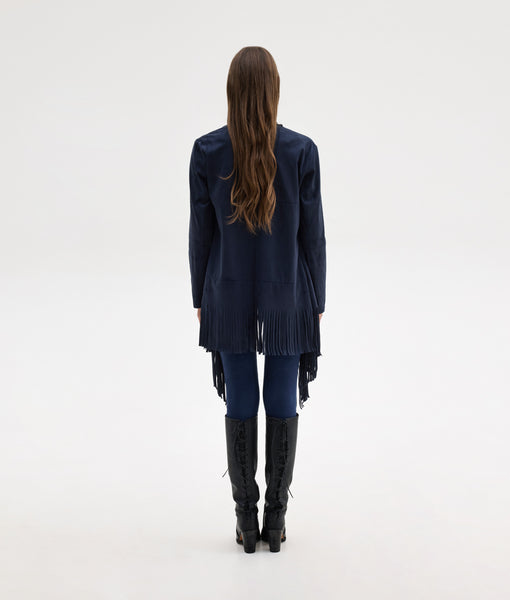 BLONDIE BANGS JACKET | BLUE