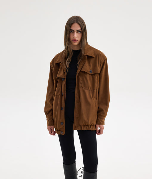 PEDRO JACKET | BROWN