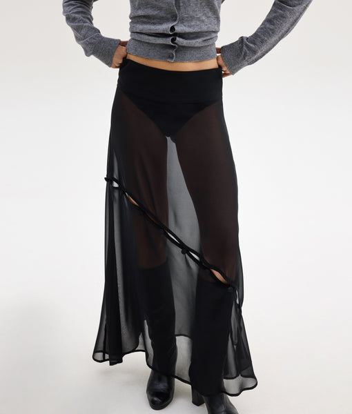 CELINE SKIRT | BLACK