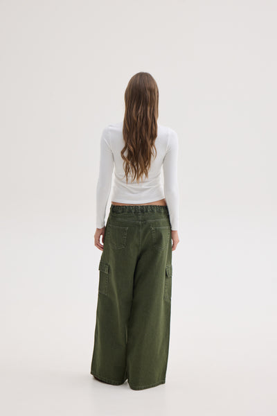 COURTNEY JEANS | KHAKI