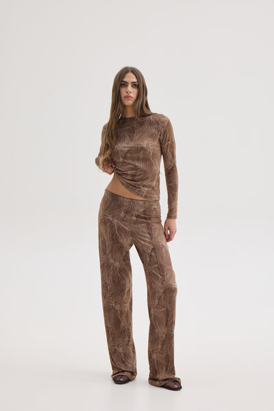 WENDY PANTS | WAVE PRINT