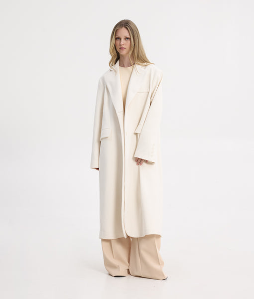 NORA COAT | OFF WHITE