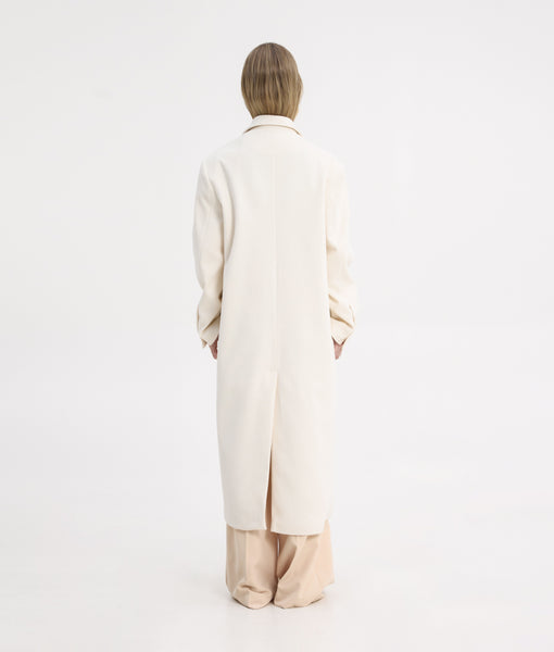 NORA COAT | OFF WHITE