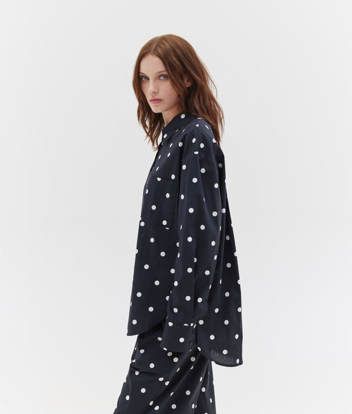 AGNES SHIRT | POLKA DOTS