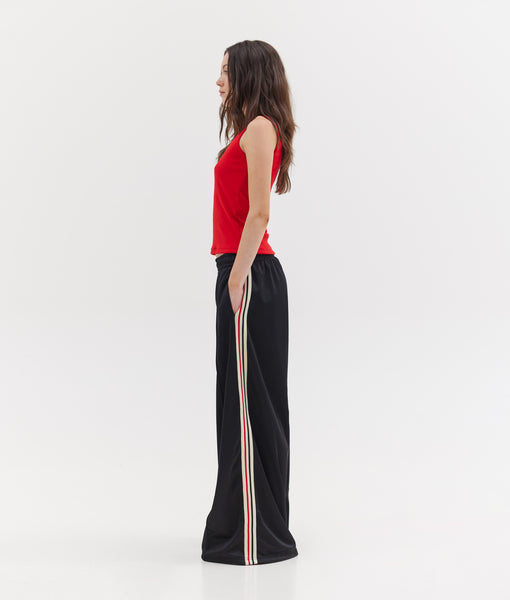 MELANIE TRACK PANTS | BLACK