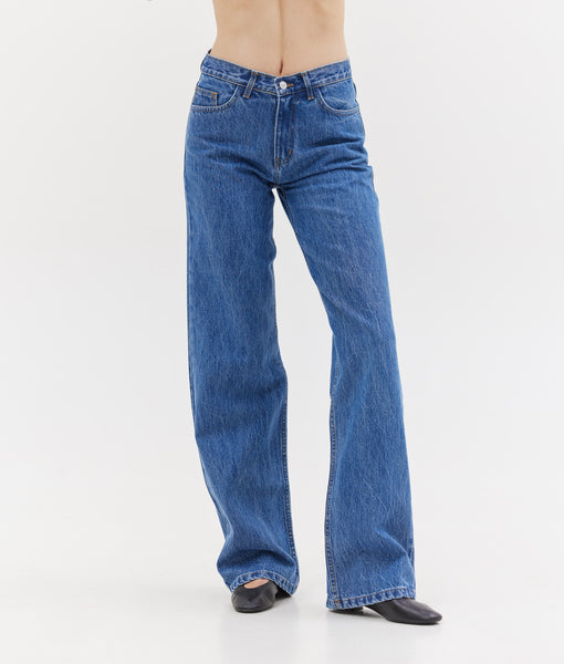 LILY STRAIGHT JEANS | BLUE