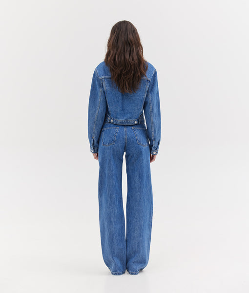 LILY STRAIGHT JEANS | BLUE