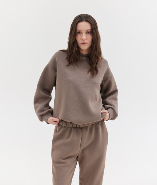 MABEL SWEATSHIRT | HAZELNUT