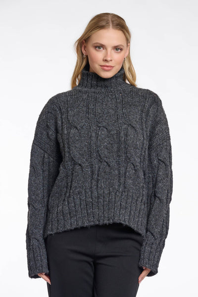 TAFFIE SWEATER | DARK GREY