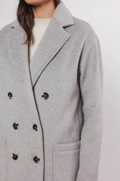 TEUNI COAT | LIGHT GREY