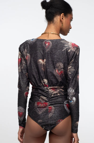 ELISIUM BODYSUIT | LUREX