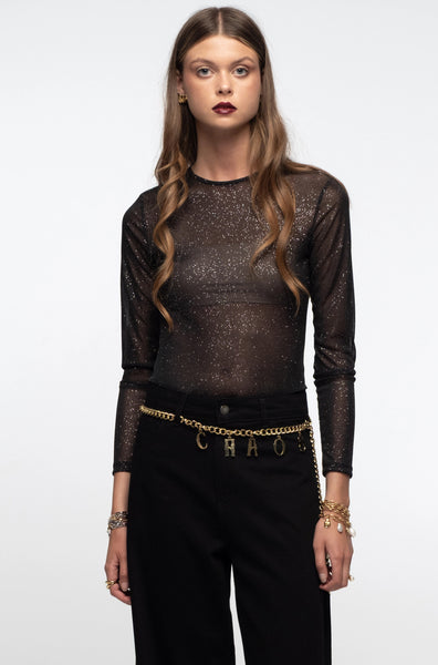 GLITTERING BODYSUIT