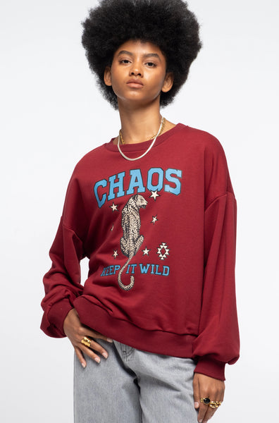 TIGRIS SWEATER | BORDEAUX