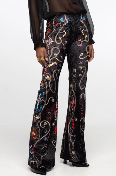 DUSK VELVET PANTS
