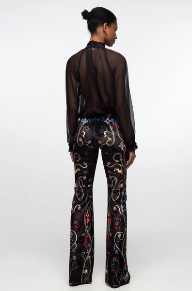 DUSK VELVET PANTS
