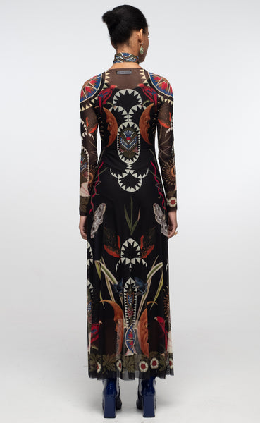 NOCTURNAL LONG DRESS