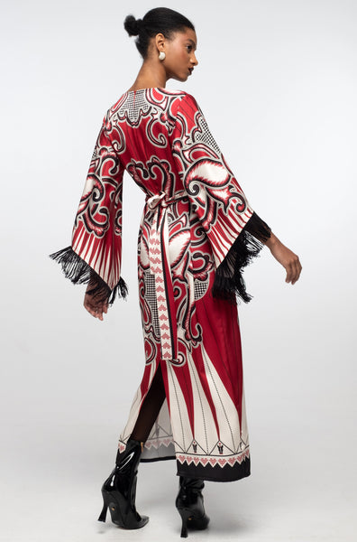 ALCHEMY LONG DRESS | FRINGES