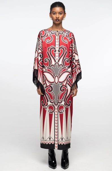 ALCHEMY LONG DRESS | FRINGES