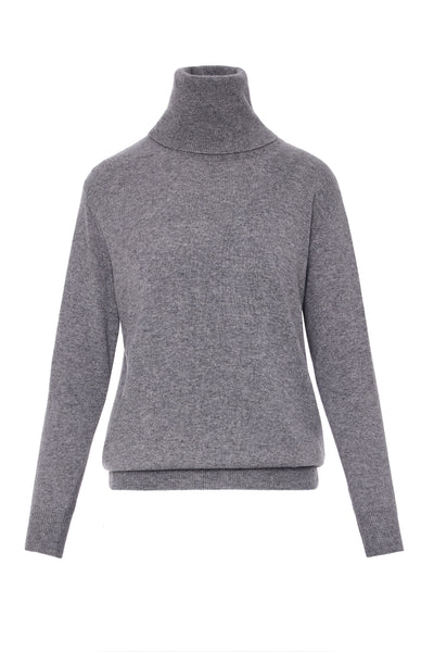 FUND KNIT TOP | GREY