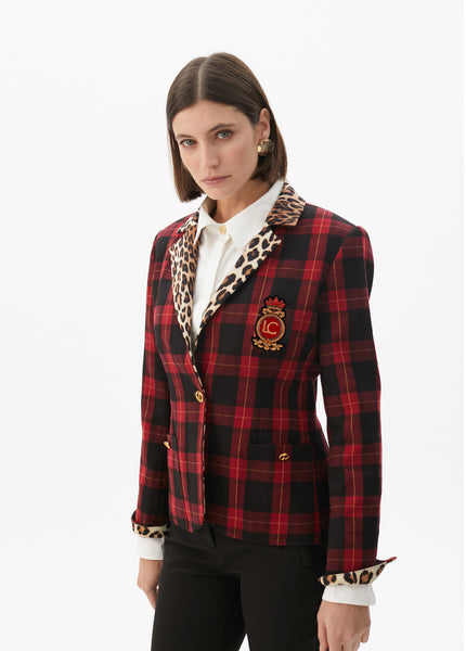TARTAN BLAZER