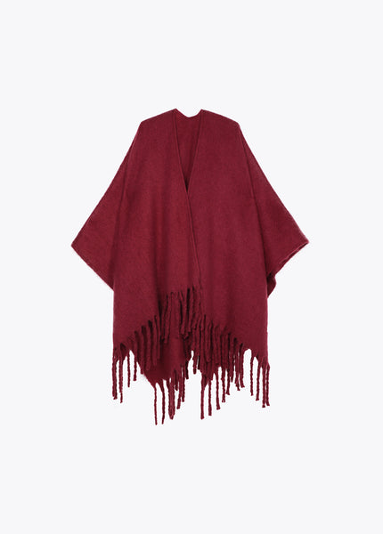 BAGY SHAWL | BORDEAUX