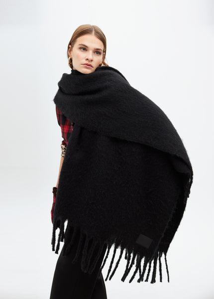 BAGY SHAWL | BLACK