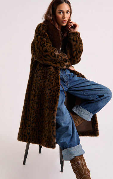 COLEEN COAT | BROWN