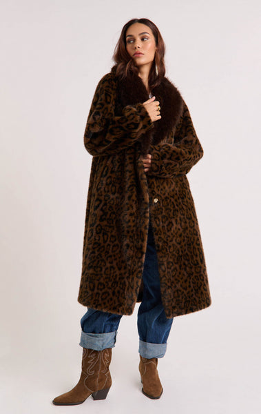 COLEEN COAT | BROWN