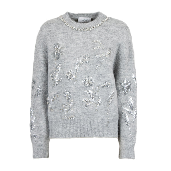 GIZZERIA KNIT SWEATER | GREY