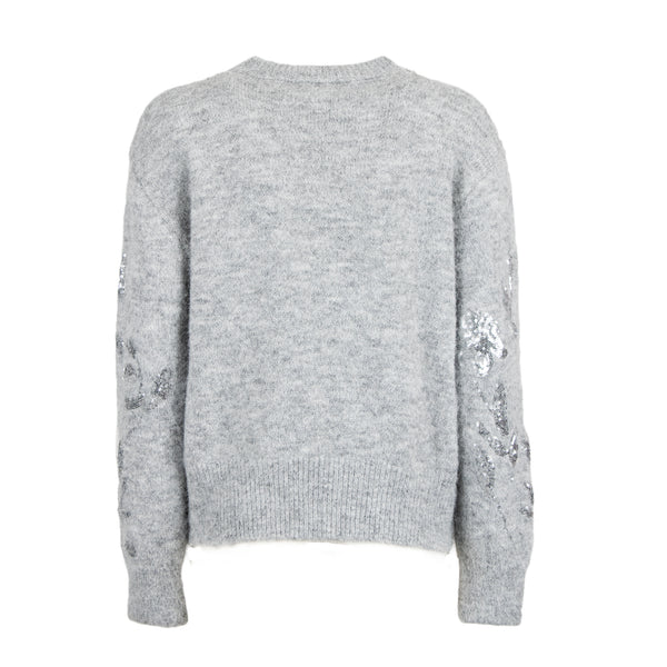 GIZZERIA KNIT SWEATER | GREY