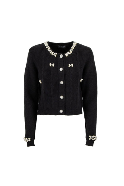 LALIN CARDIGAN | BLACK