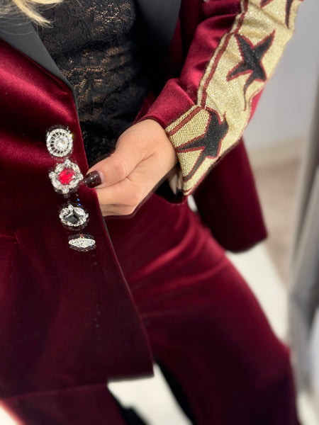 MANUEL VELVET BLAZER