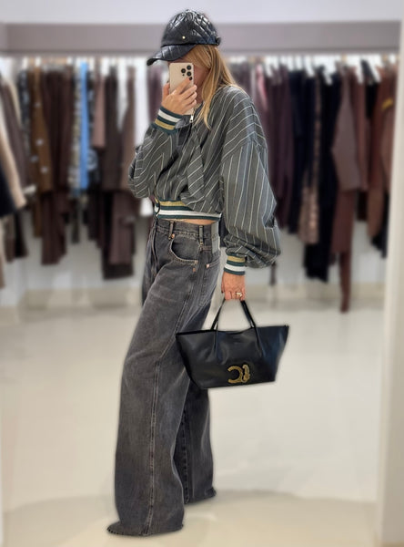 FLY GREY BOMBER