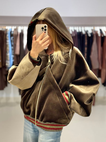 DUSTY VELVET BLAZER