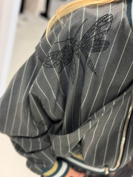 FLY GREY BOMBER