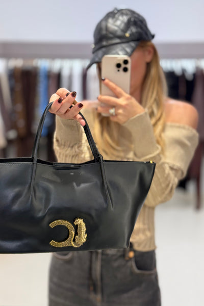 TIGER LEATHER BAG
